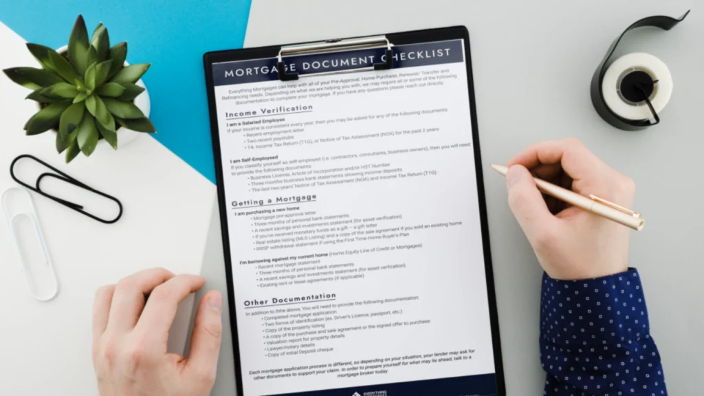 Mortgage Documents Checklist - Guide for Homebuyers in Canada
